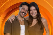 Vitória Strada e Mateus Pires