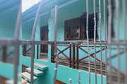 Casa onde atirador fez família refém, em Novo Hamburgo (RS)