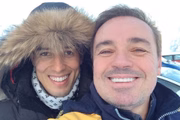 Gugu Liberato e Thiago Salvático 