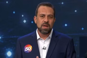 Guilherme Boulos no debate da TV Bandeirantes
