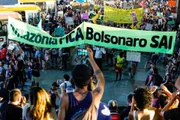 Al Gore disse a Bolsonaro que todos estão "profundamente" preocupados com a Amazônia