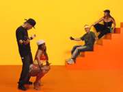 Ela pode sentir durante o clipe