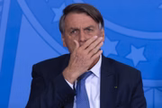 O presidente Bolsonaro