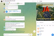 Possível derrubada do Telegram pela Justiça é uma preocupação nos grupos 