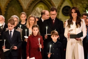 Kate é mãe dos príncipes George, Charlotte e Louis