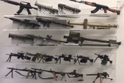 Armas encontradas na casa de Ronnie Lessa