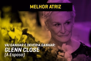 Aos 71 anos, <b>Glenn Close</b> representa mais um de vários casos de dívida histórica da Academia com suas grandes estrelas. Sete indicações contando A Esposa e nenhum prêmio. Desta vez, ela nunca foi tão favorita. Sua principal ameaça é Lady Gaga (Nasce uma Estrela), mas a artista pop tem vitória praticamente garantida em melhor canção, por Shallow. A veterana foi dominante nas principais prévias do Oscar, como Globo de Ouro e, sobretudo, o SAG, Sindicato dos Atores