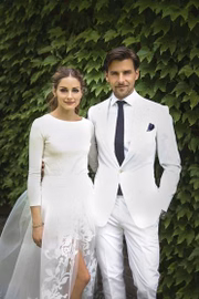 Olivia Palermo e o marido, Johannes Huebl