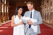 Meghan Markle, príncipe Harry e Archie
