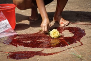 O congolês Moïse Kabagambe foi espancado e morto em frente ao quiosque Tropicália, na Barra da Tijuca (RJ), em 24 de janeiro