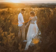 Isabel Veloso e Lucas Borba