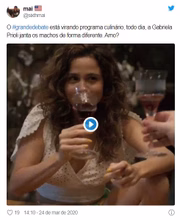 Gabriela viralizou nas redes devido a seus comentários na atração