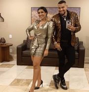 Ellen Cardoso, a Moranguinho, e Naldo Benny