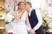 Natasha Dantas e o marido, William Bonner