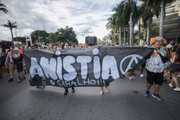 Manifestações políticas também estavam presentes