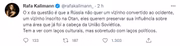 Antes da explicação, a ex-BBB ainda pediu para que seus seguidores pesquisassem para entenderem ainda mais