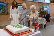 Kate Middleton, Camilla Parker e rainha Elizabeth