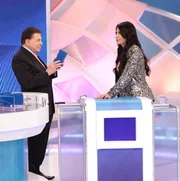 Ela participou, recentemente, do Programa do Silvio Santos
