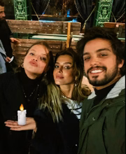 Os três são amigos