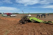 Aeronave pertence à empresa Jaíba Aviação Agrícola