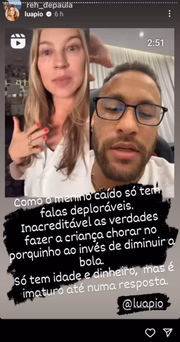 Seguidores de Luana Piovani detonam Neymar