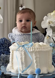 Helena, filha de Amanda Kimberlly e Neymar, encantou os internautas