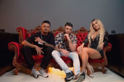 Thiaguinho MT com Mila e JS O Mão de Ouro donos do hit Tudo OK