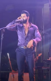 O músico recebeu 6 mil pessoas no show