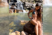 Letícia postava, também no Instagram, fotos de viagens que costumava fazer