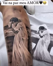 Deolane Bezerra fez tatuagem em homenagem a MC Kevin