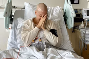 Fabiana Justus no hospital