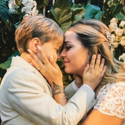Davi Lucca com a mãe