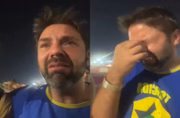 Fábio Rabin chorou após ficar preso