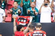 Jogador do Flamengo provocou torcedores palmeirenses