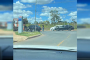 Colisão aconteceu na saída da Quadra 111