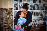 Katiane e a filha Maria Eduarda, 10 anos