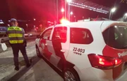 Viatura da PM faz ronda em São Paulo