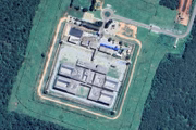 Imagem aérea da Penitenciária Federal de Mossoró (RN)