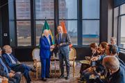 Presidente Lula e o presidente da Suíça, Alain Berset