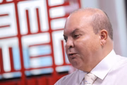 Governador do DF, Ibaneis Rocha, em entrevista ao Metrópoles