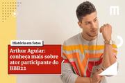 Arthur Queiroga Bandeira de Aguiar, de 32 anos, é cantor, ator e modelo brasileiro. Natural do Rio de Janeiro, foi atleta antes de entrar no meio artístico e, por quase 10 anos, dedicou-se à natação