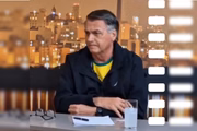 Ex-presidente Jair Bolsonaro em vídeo