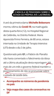 Ele também reclamou que ela não teria feito nenhuma declaração