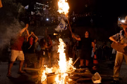 As manifestações surgiram após a morte de seis reféns do Hamas, no último fim de semana