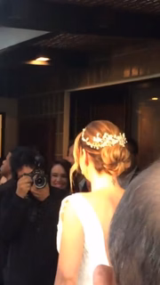 O casal disse "sim" pela segunda vez no Hotel Emiliano, em Copacabana