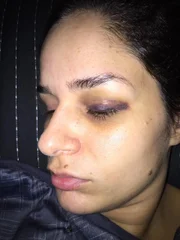 Pamella Holanda compartilhou vídeos e fotos das agressões