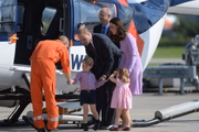 Quando completar 12 anos, George não poderá viajar no mesmo avião que o pai, William