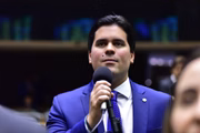 Fufuca no plenário da Câmara: pasta que ele vai ocupar no governo Lula ainda não está definida