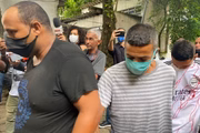 A Justiça decretou a prisão cautelar de Aleson Cristiano de Oliveira Fonseca, conhecido como “Dezenove”, Brendon Alexander Luz da Silva, o “Totta”, e Fábio Pirineus da Silva, o “Belo” pela morte do congolês A Justiça decretou a prisão cautelar de Aleson Cristiano de Oliveira Fonseca, conhecido como “Dezenove”, Brendon Alexander Luz da Silva, o “Totta”, e Fábio Pirineus da Silva, o “Belo” pela morte do congolês