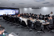 Depois de iniciada a reunião, Cappelli traçou o plano de segurança com todos os presentes